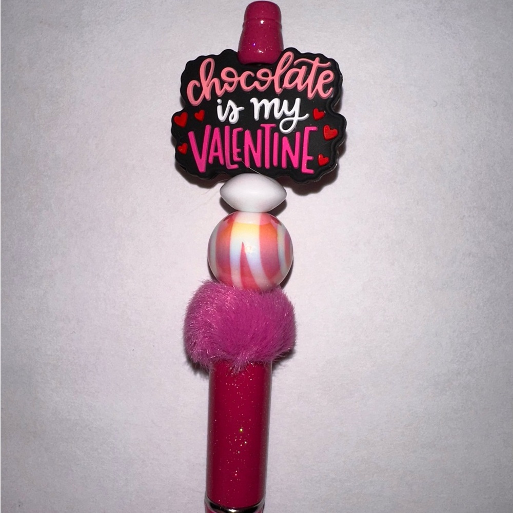 Pink Valentine's Day Pen